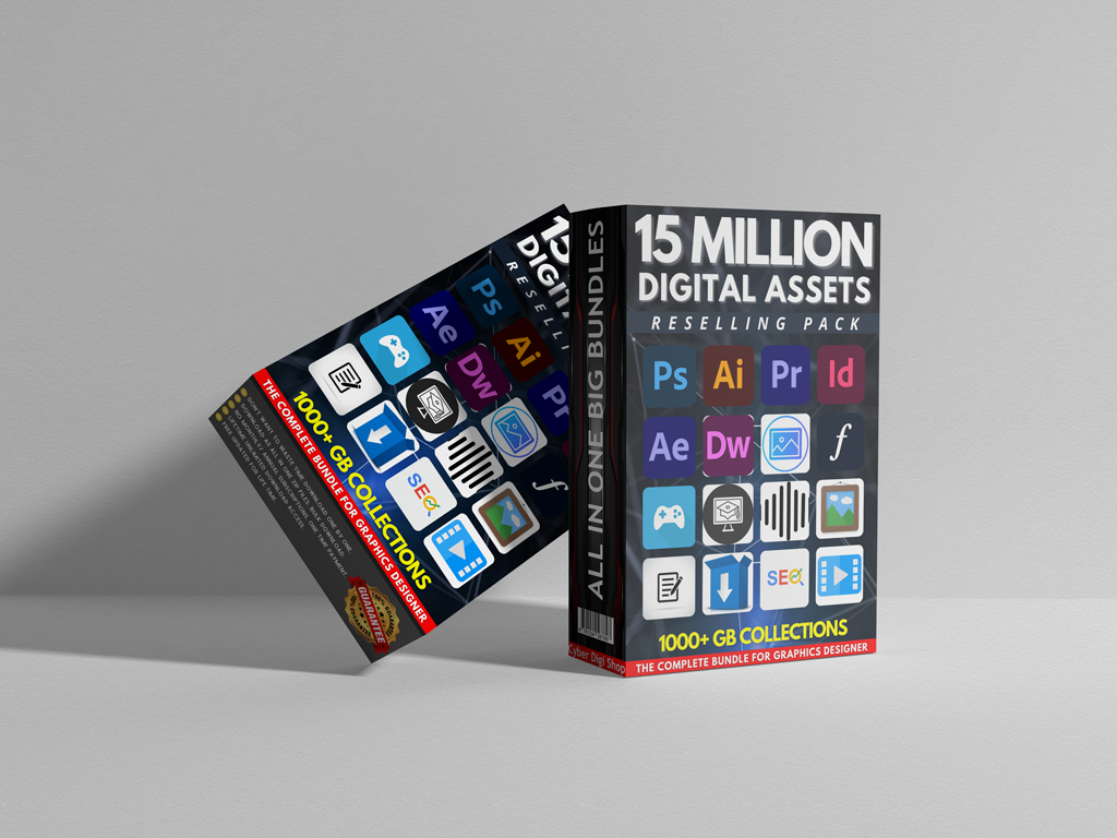 1000+ GB Digital Products and Assets Pack