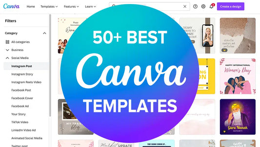 🎁 PRO CANVA TEMPLATES (80% off)