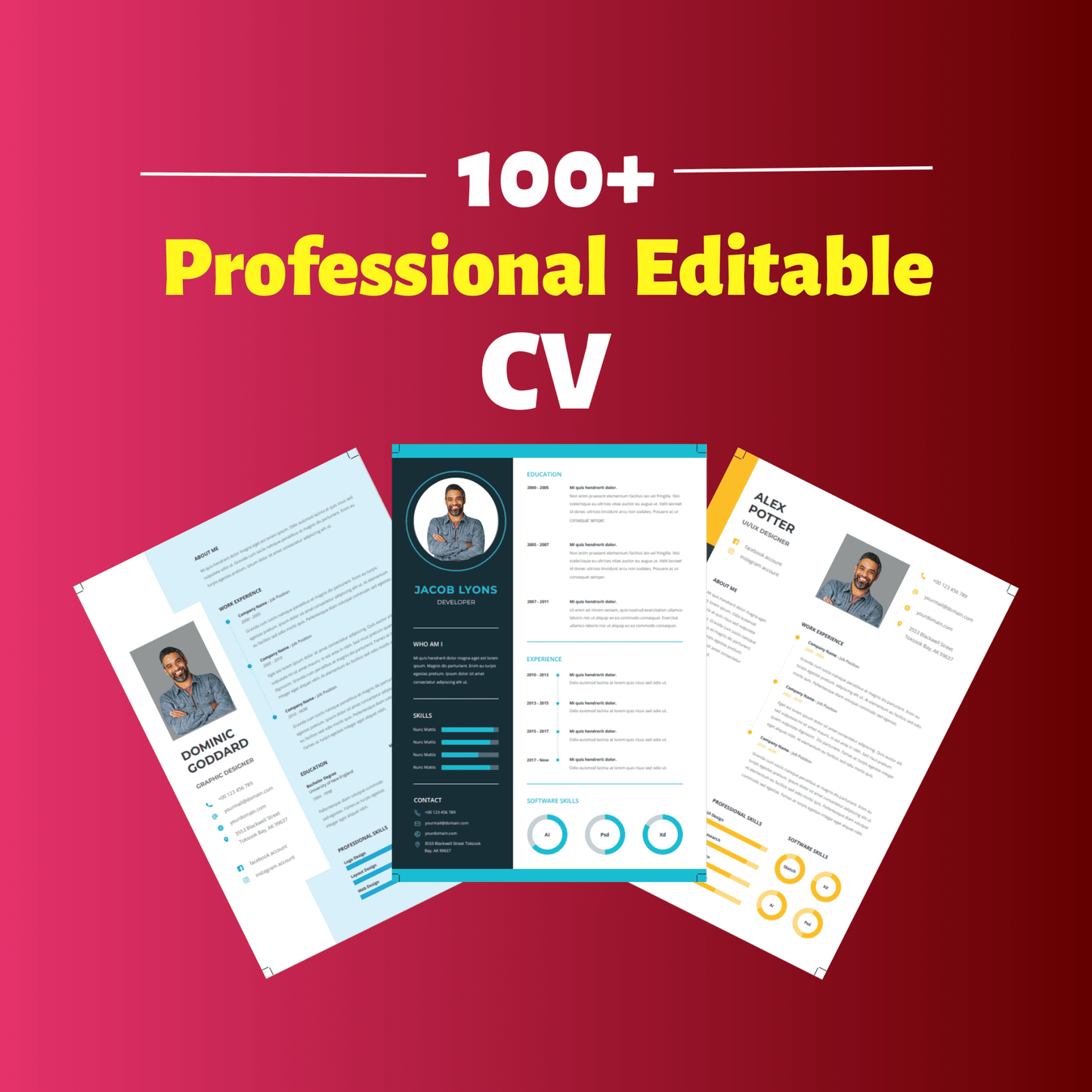 100+ Resume Templates
