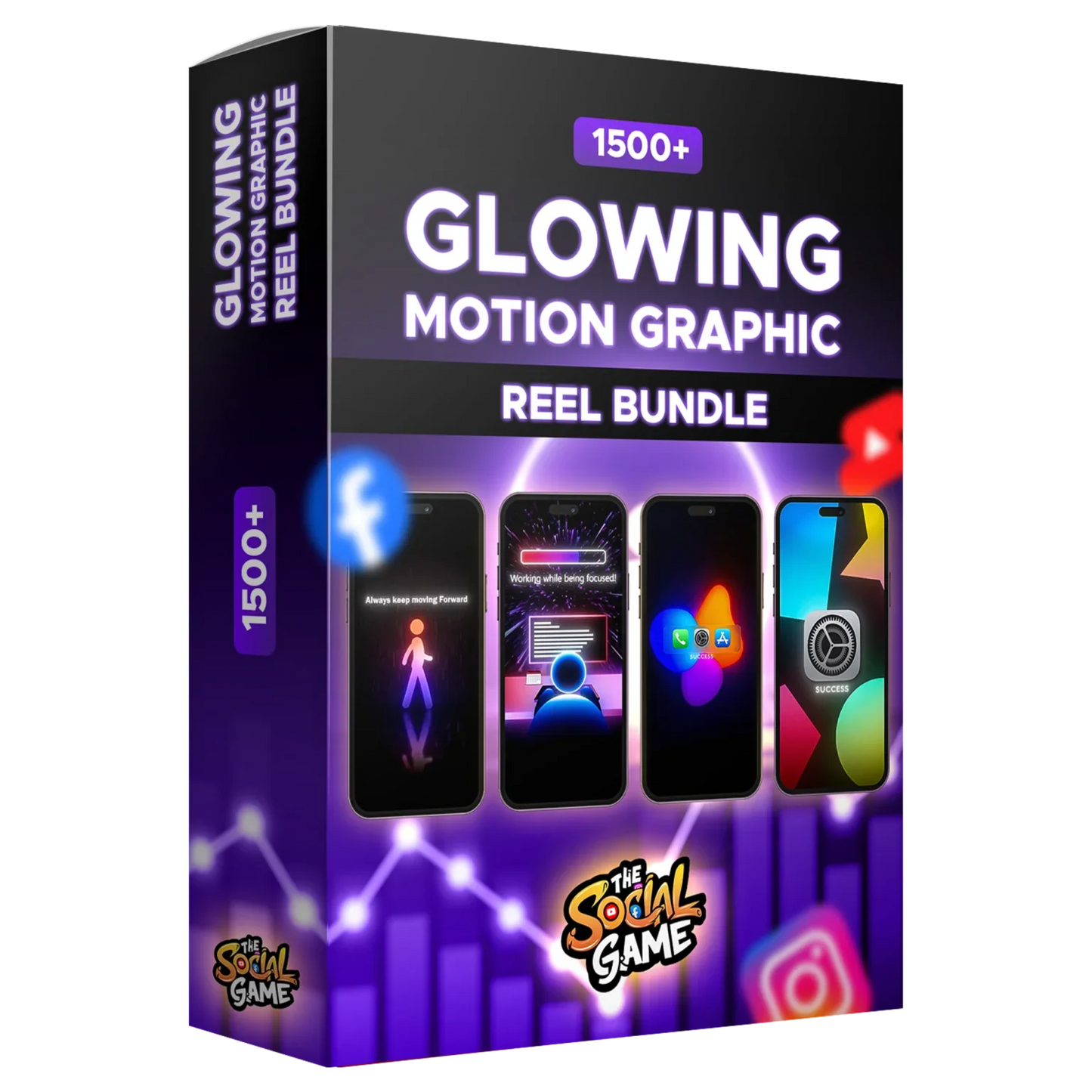 🎁 +2300 READY TO POST ANIMATED GRAPHIC BUNDLE REELS (50% off)